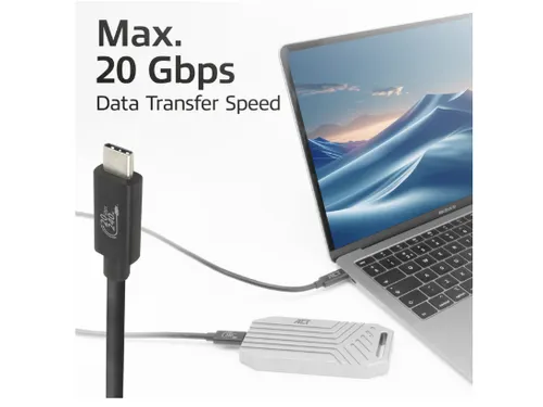 Kabel ACT USB-C 4.0 20Gbps Thunderbolt 3 2m