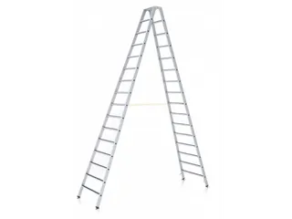 veiligheidsladder,beide zijden,2x16treden m. R13-laag,balk L 4,51m - 1