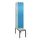 locker met bank,HxBxD 2120x400x815mm,1vak,vak B 400mm,draaigrendel