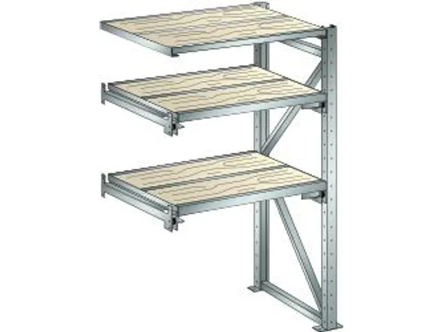 uittrekstelling voor zware lasten,HxBxD 2000x1290x860mm,vaklast 1000kg