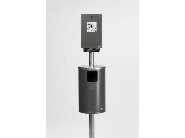 hondentoilet,v. buiten,afvalbak 30l,v. 200zakjes,HxBxD 2000x350x480mm