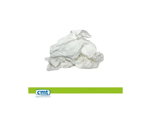 CMT Poetsdoek Tricot Wit Speciaal 10kg Persdoos