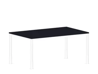 In hoogte verstelbaar bureau,HxBxD 720-840x1600x1000mm,CC-zwart - 2