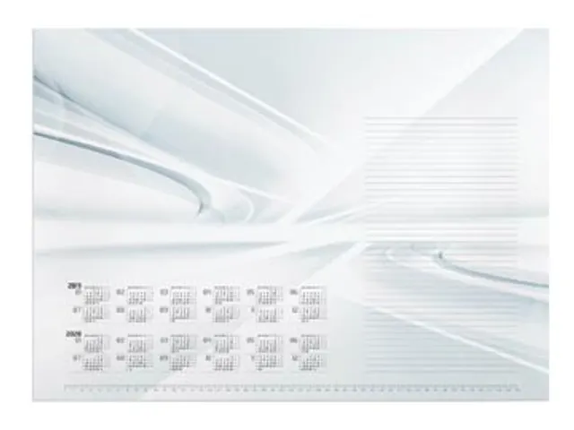 kalenderblok "Bright Curves" 2019-2020