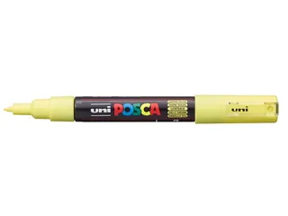 Verfstift Posca PC1MC Extra Fijne punt 0,7-1,0mm zonnegeel - 1