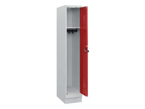 schoollocker,HxBxD 1630x300x500mm,1vak,vak B 300mm,draaigrendel,sokkel