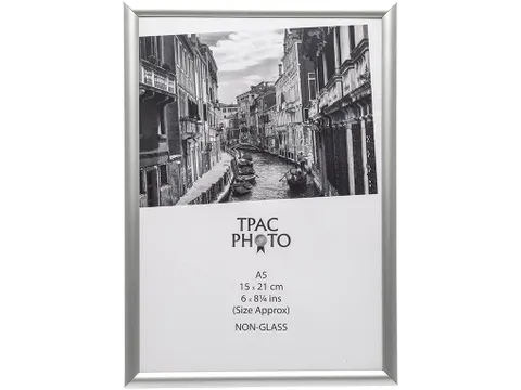 Inspire by Hampton Frames fotokader aluminium A5 zilver