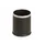 Ronde Dubbelwandige Papierbak Lederlook Zwart Chroom 10 Liter