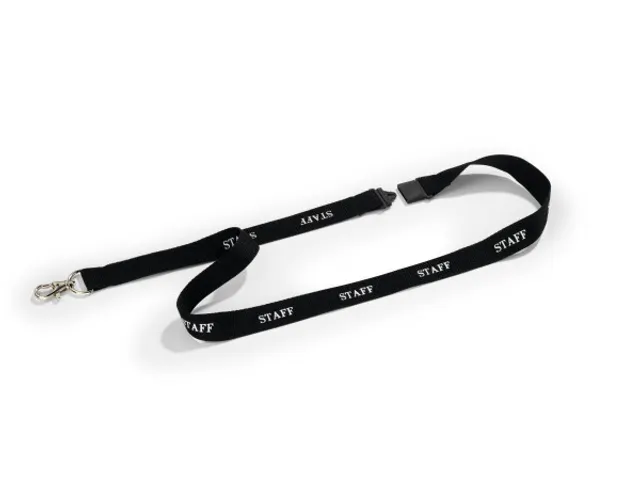 Textielkoord 20 Staff Zwart