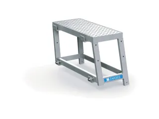 Werkbordes Aanbouwmodule C Aluminium H 400Mm Traanplaat - 3