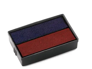 Stempelkussen Colop E/10/2 blauw en rood - 2