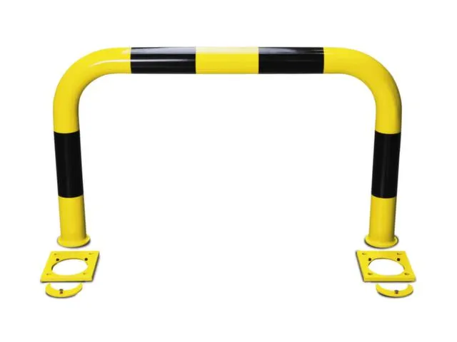 Aanrijdbeschermingsbeugel Wegneembaar 600x1000mm Met Kunststofcoating