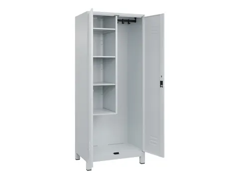 schoonmaakkast,HxBxD 1950x800x500mm,links 4vakken