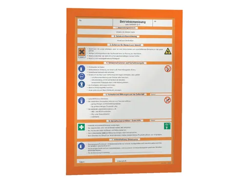 Duraframe Durable 487209 A4 oranje