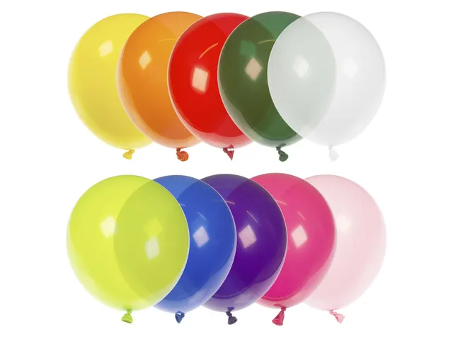 Ballonnen Kangaro 30 cm assorti kleuren pak 100 stuks
