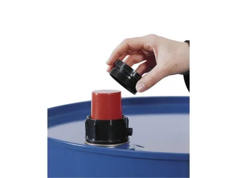 overvulindicatie,schroefdraad 2 inch,3/4 inch,L 245mm,kunststof