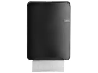 Dispenser 441152 QuartzLine vouwhanddoeken C-vouw/ multifold Zwart - 1