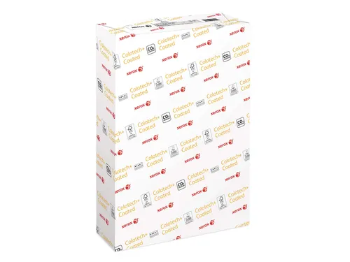 Laserpapier Xerox Colotech+ glossy coated A4 200gr wit 250 vel