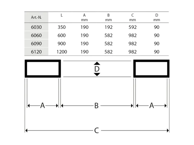 Kantelbakken 6090a 2000kg Ral5007 Aftapkraan