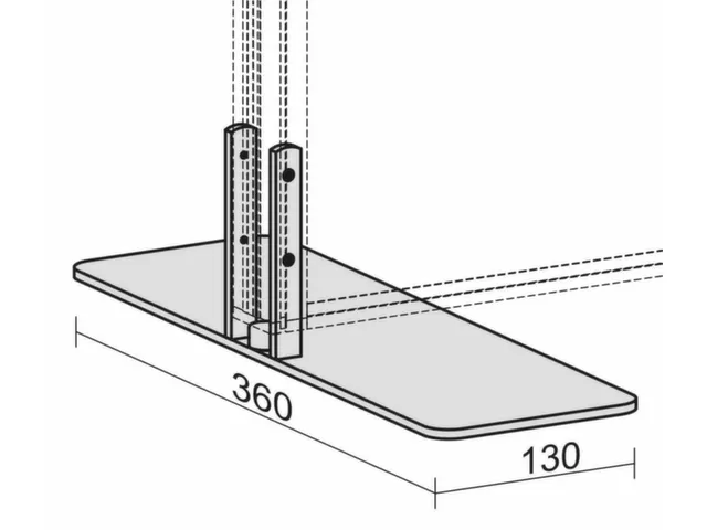 Standvoet,M. Hoogtecompensatie,V. Kantoor-Scheidingswand