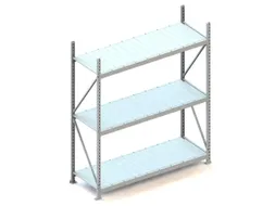 Breedvakstelling Basisveld 2200x1800x650mm 3 Stalen Legborden 600kg