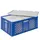 Euronorm-stapelbak,m. 2isoleerboxen,HxLxB 220x600x400mm,44,5/10,4l