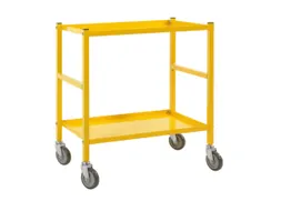 tafelwagen,draagverm. 150kg,2etage(s),laadvl. LxB 625x414mm