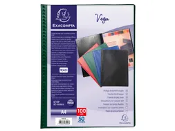 Showalbum Vega PVC o paak 50 tas A4 groen