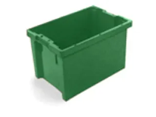 Draaistapelbak Pp Hxlxb 350X600X400Mm 65L Groen - 1