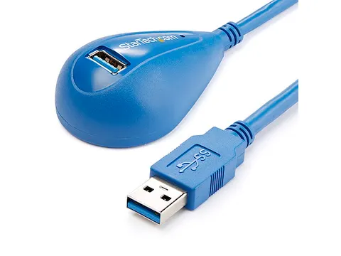 SuperSpeed USB 3.0 Verlengkabel 1.5 Meter A naar A M/F Blauw