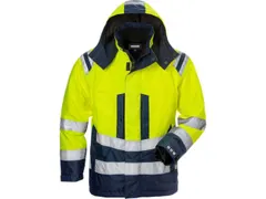 Fristads 4037 GTT winterjas, geel/marineblauw, maat XL, per stuk