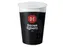 Beker karton Douwe Egberts 180ml zwart 100 stuks