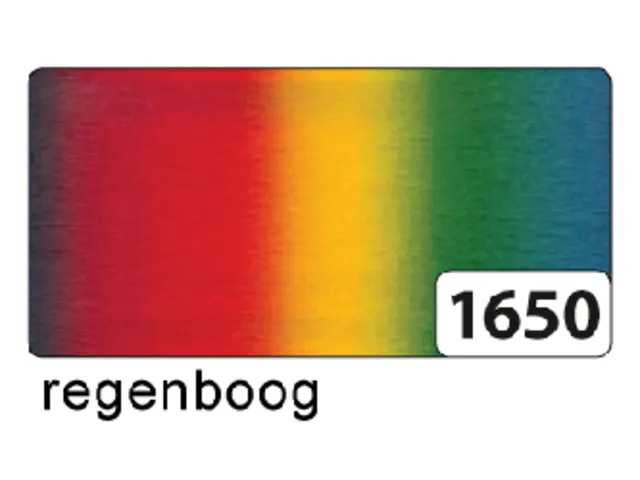 Fotokarton Folia 300gr 50x70cm 1650 regenboog