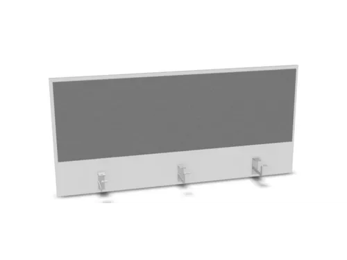 opzetpaneel,v. bureau,aanbouw achter,B 1200mm,Bl-wit,BN8078-grijs