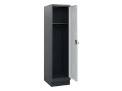 schoollocker,HxBxD 1630x400x500mm,1vak,vak B 400mm,draaigrendel,sokkel