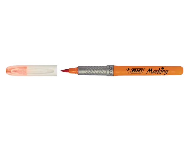 Markeerstift Bic flex assorti blister à 4 stuks