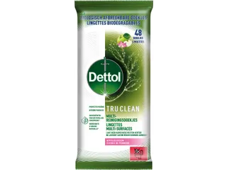 Dettol Reinigingsdoekjes TruClean Appelbloesem pak van 48 doekjes - 1