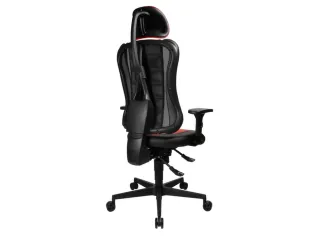 Topstar Bureaustoel Sitness Racer RS Hoofdsteun Zwart Rood - 3