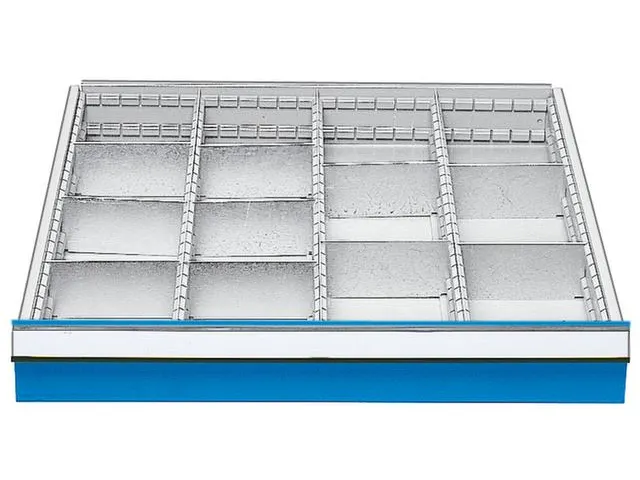 Lade-Indelingsset,V. Werkbank,10Lengteverdeler/3Scheidingsplaten