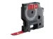 Labeltape Dymo D1 1978366 12mmx3m wit op rood