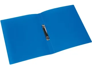 Ringmap A4 2 Ringen 16mm Transparant Blauw - 2