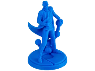 Polymaker 3D Filament PolyLite PLA 1,75mm Azuur blauw 1kg - 2
