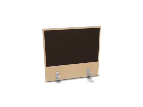 panneau de rehausse p. table de bureau NE-érable BN2036-marron