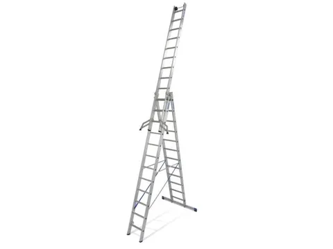 multifunctionele telescoopladder,3x12,sporten,balk L 3,4-8,6m
