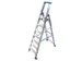 Verrijdbare Boktrap Aluminium L 2 46M 7Treden