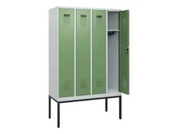 schoollocker,HxBxD 1950x1200x500mm,4vak,vak B 300mm,cil.-slot