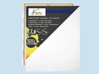 Canvas Nassau fine art 13x18cm 100% katoen 2 stuks - 1