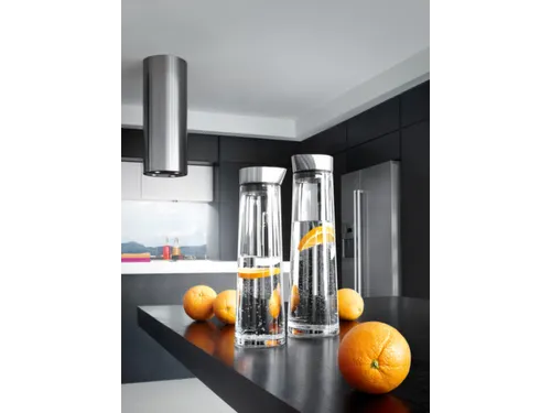 karaf 1 5l glas deksel RVS
