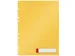 Insteekmap U-model Leitz Cosy harmonica A4 met perforatiestrip PP geel