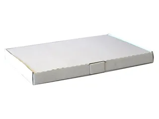 Verzenddoos, Wit, Ft 31 X 22 X 2,5 Cm - 1